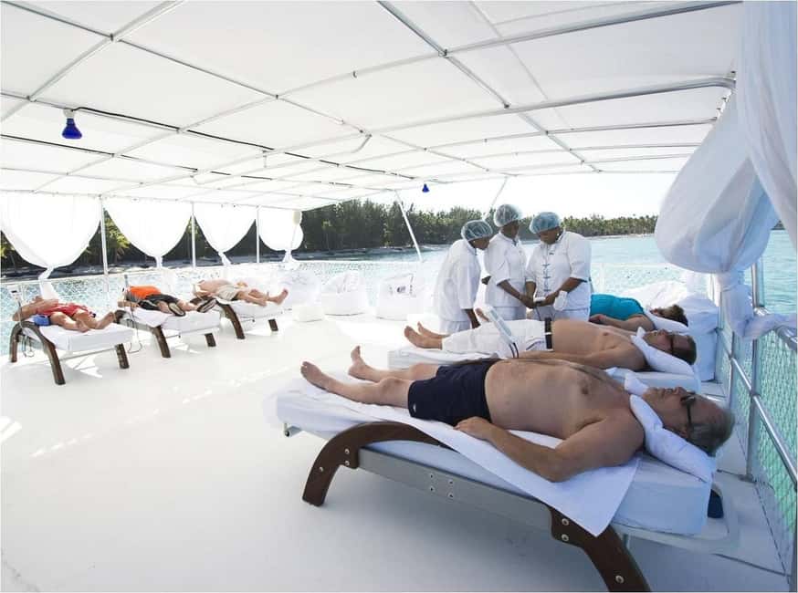 Punta Cana Floating Ocean Spa Experience with Massage & Yoga - Key things I’d zero in on