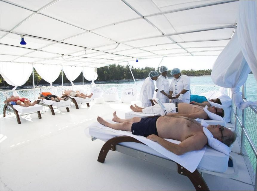 Punta Cana Floating Ocean Spa Experience with Massage & Yoga - Full-body exfoliation plus two massages: where tension goes to leave