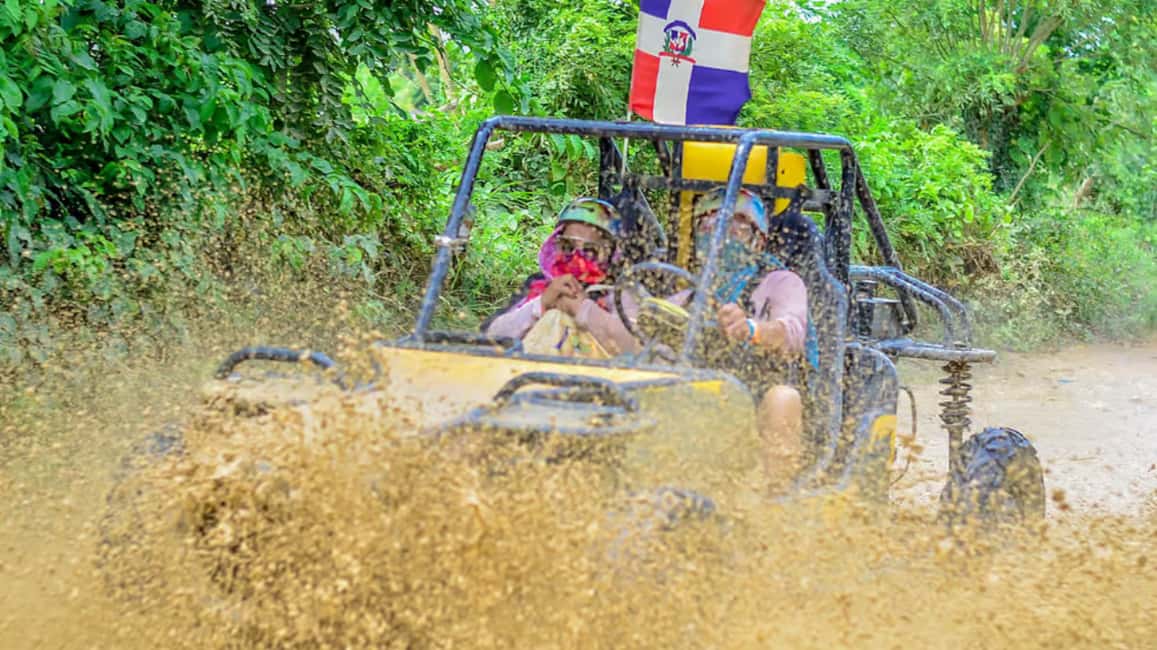 Punta Cana: Half Day Tour Adventure Buggy Cenote Macao Beach - Off-road buggy time through farmland and mud pools