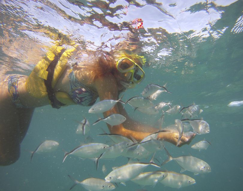 Punta Cana Happy Hour Sailing Cruise - After snorkeling: open bar, snacks, and the natural pool party