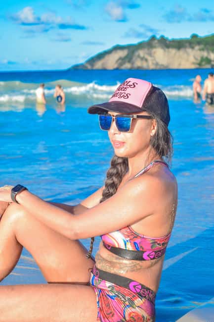 Punta Cana Horseback riding & Sunset + beach + free pick-up - Virgin Macao Beach, river encounter, and sunset reality