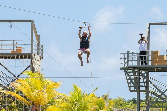 Punta Cana Jet Ski, Buggy, Aqua Kart & Water Park Access - Included Park Access: Zipline, Donut Ride, Inflatable Course, Pool Club