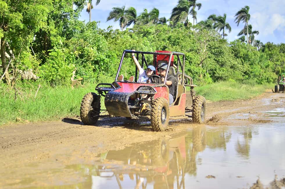 Punta Cana: Macao Beach and Cenote Buggy Adventure - Riding through the countryside: wind, bumps, and control