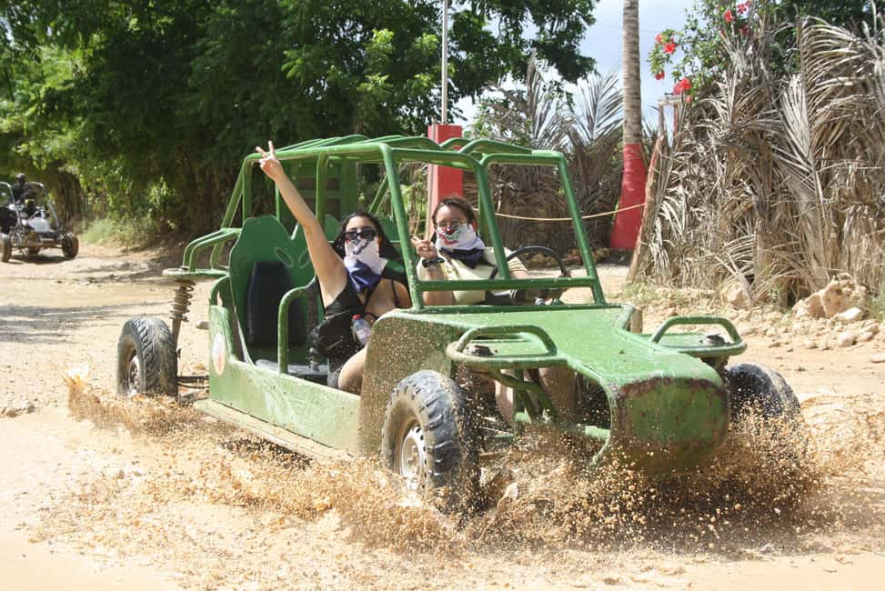 Punta Cana: Macao Beach and Cenote Buggy Adventure - Getting picked up and set up in Punta Cana