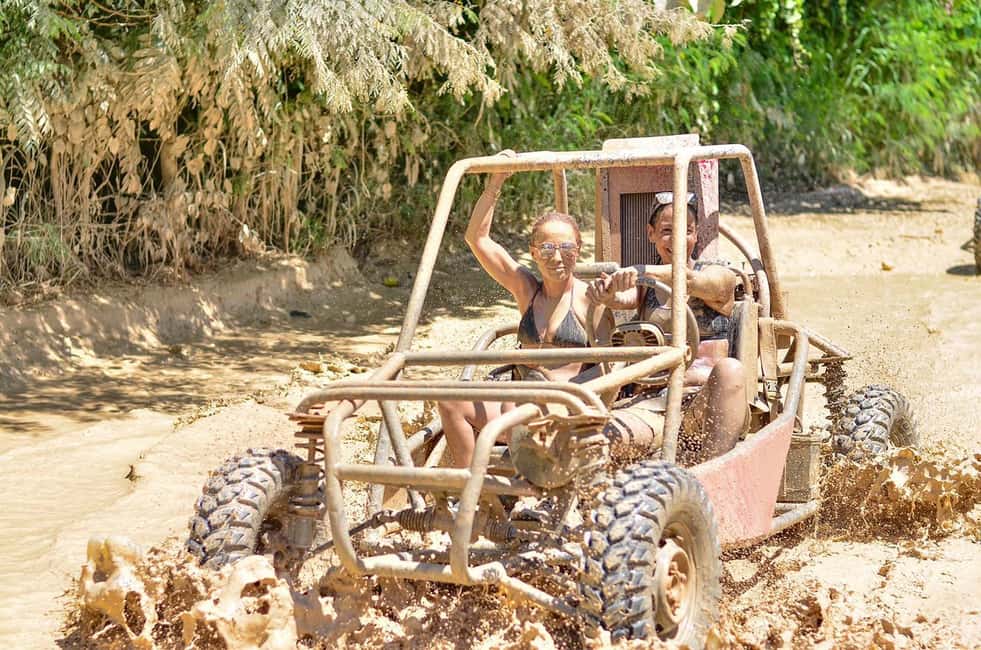 Punta Cana: Macao Beach Buggy Lagoon Cave Tour - Punta Cana buggy time with hotel pickup and a real lesson first