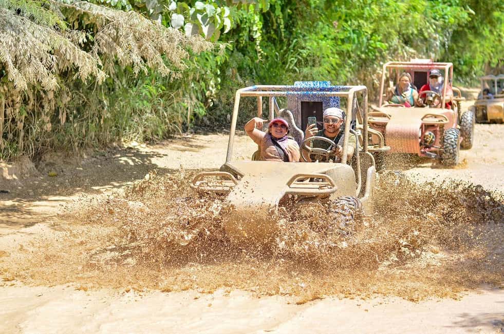 Punta Cana: Macao Beach Buggy Lagoon Cave Tour - Macao Beach: the Caribbean swim stop away from the big hotel crowds