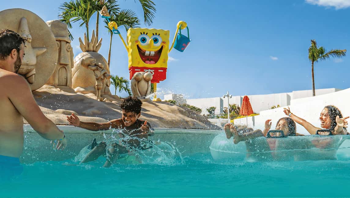 Punta Cana: Nickelodeon Aqua Nick Water Park Day Pass - Nickelodeon character meet-ups: SpongeBob, Patrick, and photo moments