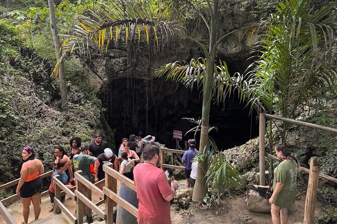 Punta Cana Off-Road Buggy Tour Macao Beach and Cave Experience - Macao Beach: where the day ends with waves and limestone cliffs