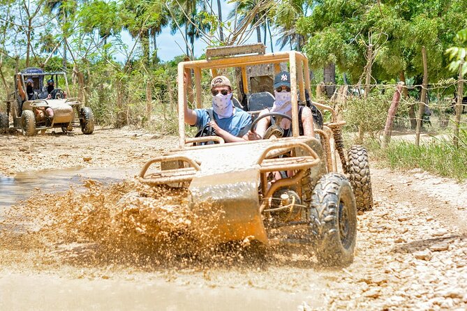 Punta Cana Off-Road Buggy Tour Macao Beach and Cave Experience - The Bavaro Racing Punta Cana setup and safety briefing