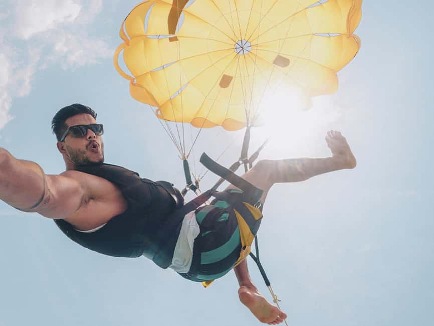 Punta Cana: Parasailing Experience - What You Really Get for $50: Height, Speed, and Two Hours in Your Schedule