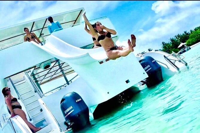 Punta Cana Party Booze Cruise, open bar, snorkeling Only Adult - Optional thrills: jet boat and parasailing if you want more adrenaline