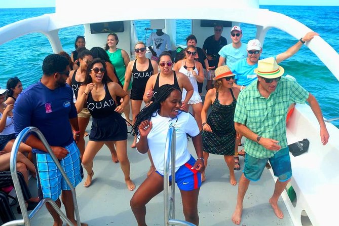 Punta Cana Private Booze Cruise with Open Bar (10+ People) - The Pink Boat, the Slide, and the Crew Who Run the Party