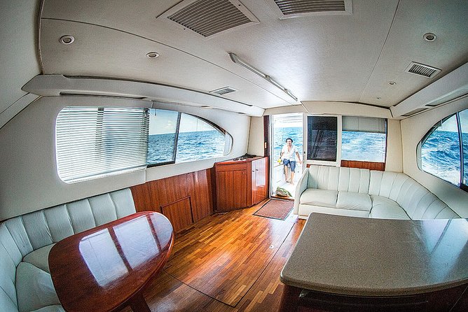 Punta Cana Private Fishing Charter boat Fortuna 42' - Boat Comfort on Fortuna 42’: More Than Just a Fishing Platform