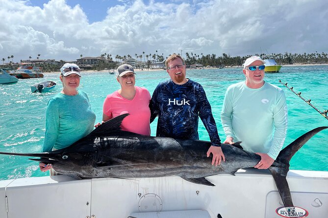 Punta Cana Private Fishing Charter on 39 Foot Boat with Bevarages - Crew effort and the fishing game plan: Captain + first mate partnership