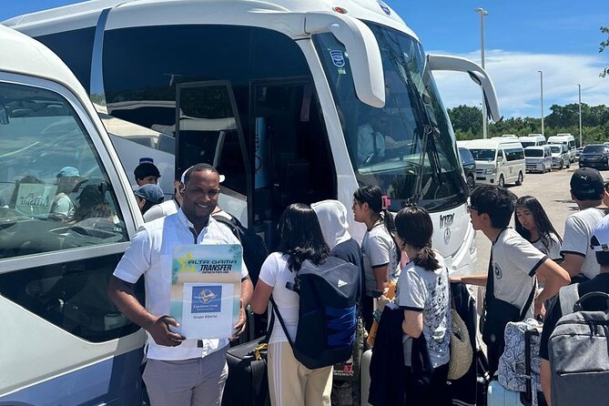 Punta Cana private Minivan Airport Transfers - PUJ Pickup: Terminal A or B, With a Real Name Sign