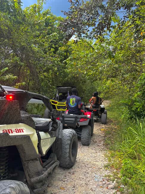 Punta Cana: Private VIP ATV Panoramic City & Off-Road Tour (No Crowds) - Private beach time: swim, rinse off, and breathe