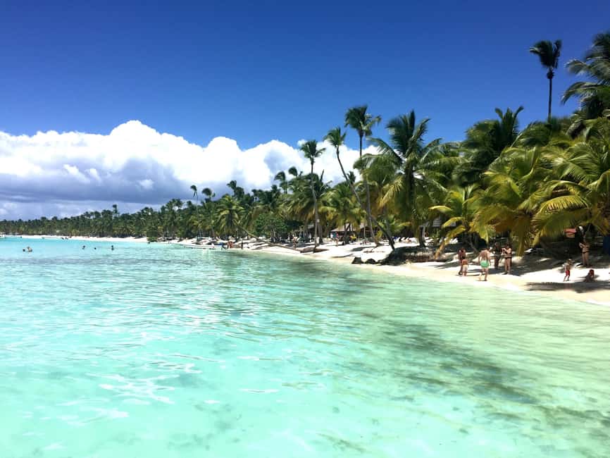 Punta Cana: Saona Island Catamaran Adventure with Lunch - Price and overall value: about $75 for a full day with food, boat time, and a natural pool