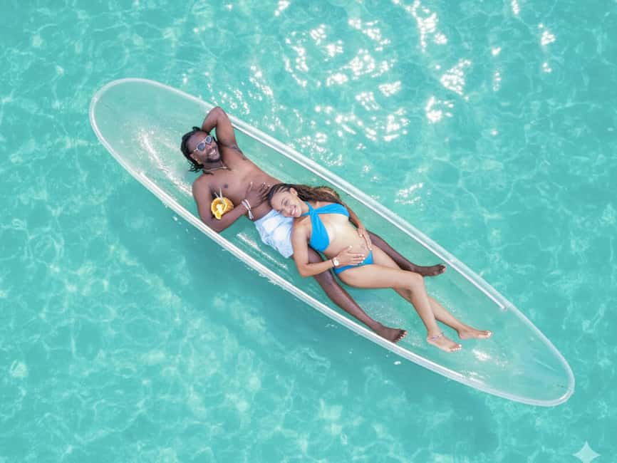 Punta Cana: Single Clear Kayak Photoshoot - The 1-hour flow: beach chairs, assistants, then your moment in the kayak
