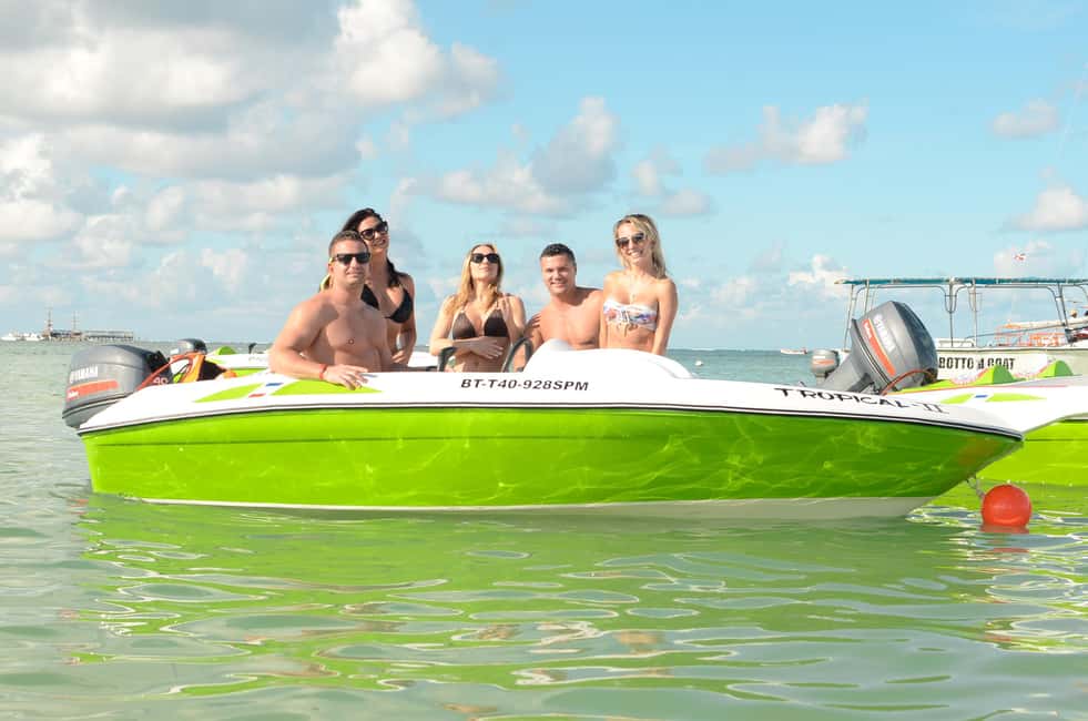 Punta Cana: Speed Boat Ride & Snorkel Adventure - Driving Your Own Speedboat Along Bávaro: The Main Event