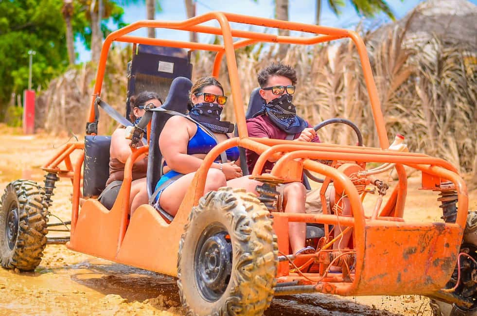 Punta Cana: Tour in buggy From Hotel impressive Punta cana - Macau Beach: a Caribbean swim break without the hotel bubble