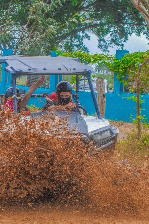 PUNTA CANA WILD BUGGY BREAKS TRACK WITH EXTRAMAS PROTECTION - Macao Beach: Walk Time, Sea Time, and Vendor Reality