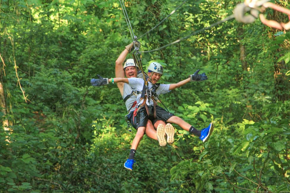 Punta Cana: Zip Line Adventure with Hotel Pickup - 16 towers and 8 carbon fiber zip lines: what you’ll actually do