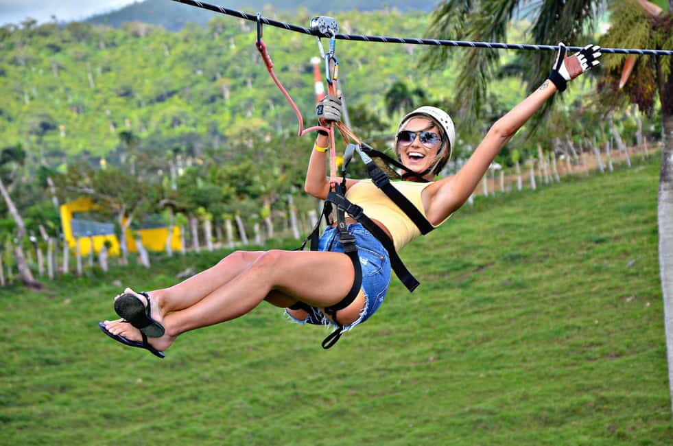 Punta Cana: Zip Line Adventure with Suspension Bridge - The suspension bridge: the mental shift point