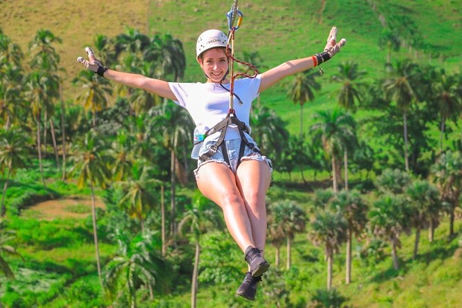 Punta Cana Zip Line, horse riding & Buggy - Zip Lines Over the Jungle: 8 Lines and a Hanging Bridge