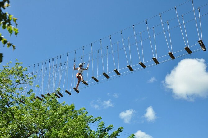 Punta Cana Ziplines, Hanging Bridge, and Waterfall Pool Adventure - What to Pack for Zip Lines, Splash Zones, and the Village