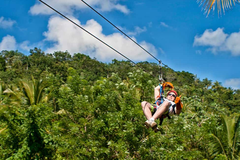 Rainforest Ziplining Adventure - Rainforest Ziplining Canopy: eight cables, real speed, real views