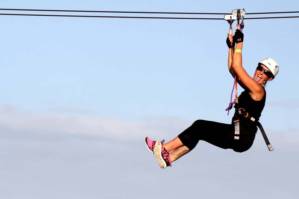 Rainforest Ziplining Adventure - The safety briefing and full check before you fly