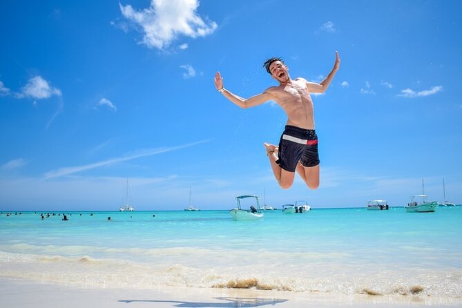 Saona IsIand Experience from Punta Cana with Lunch Included - Saona Island beach time: sand, shade, and a traditional buffet lunch