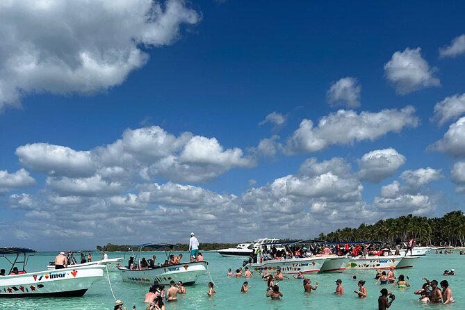 Saona Island and Chavon River Tour with Lunch and Drinks - Saona Island beach time with private reserved areas