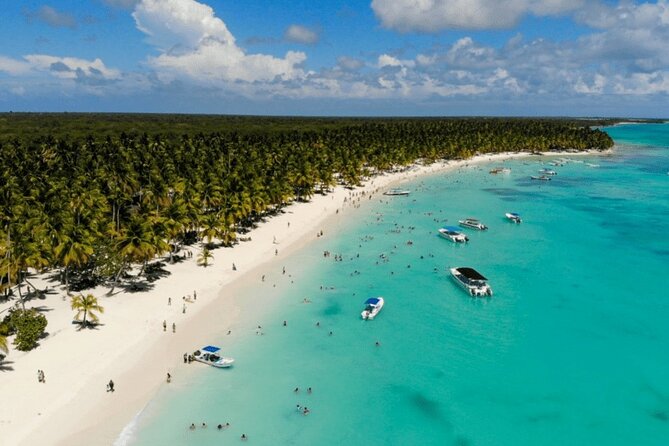 Saona Island Exclusive Beach All Inclusive from Punta Cana - Saona Island time: beach swaying palms, plus the reality of crowds