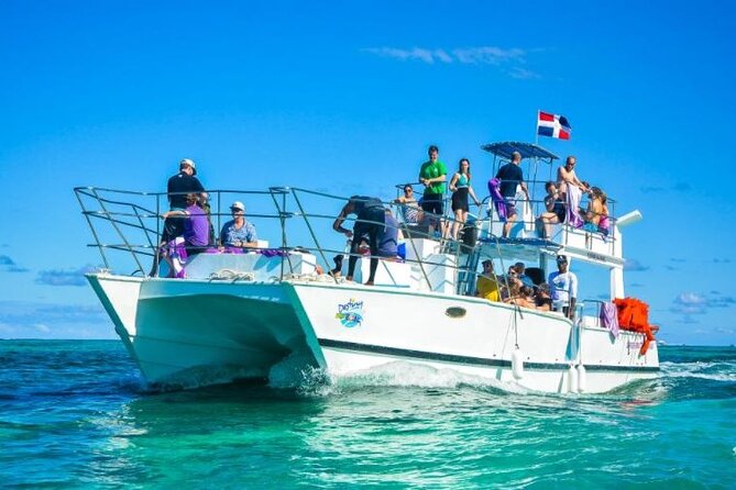 Saona Island Full-Day Excursion - Entering Saona Island: snorkel, sunbathe, and volleyball breaks