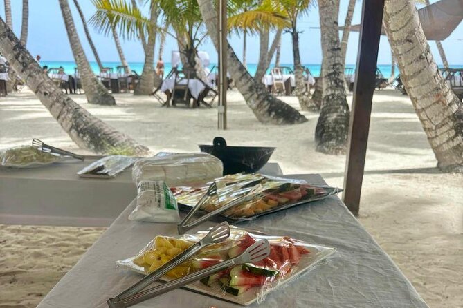 Saona Island Full Day Tour with Buffet Lunch, Paella, & Open Bar - Palmilla Natural Pool: 30 Minutes in Shallow, Clear Water
