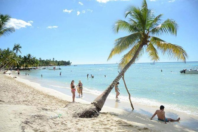 Saona Island Private +8 People Platinum Transfer - On Saona Island: lobster lunch at a private beach table
