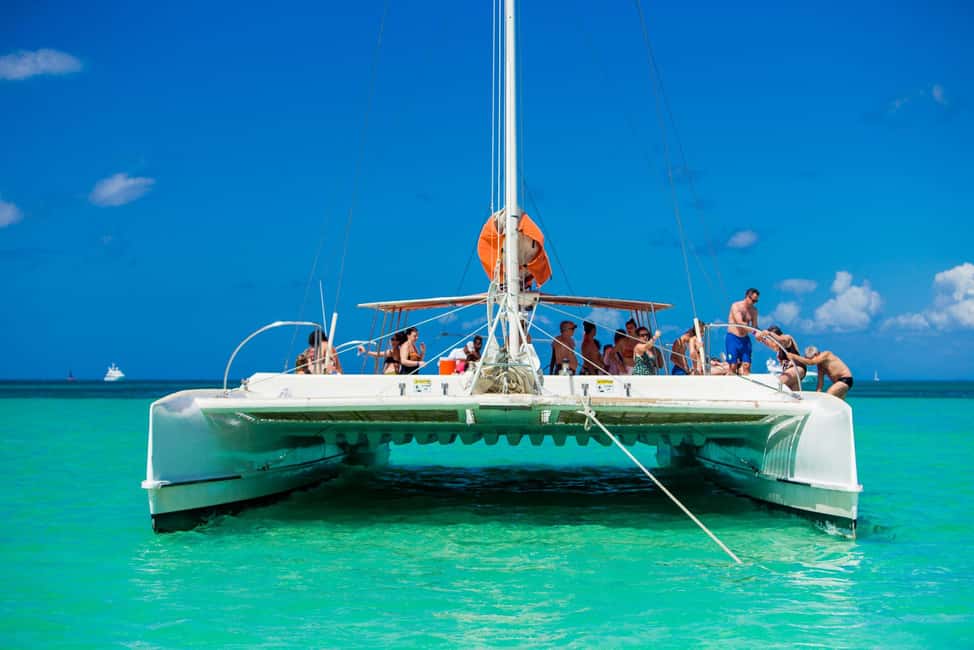 Saona island small group boat with water slide with lunch - Speedboat cruising with a waterslide: the Caribbean part you’ll remember