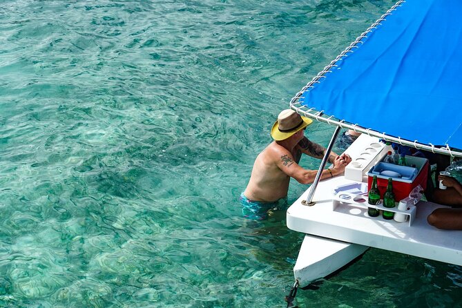 Snorkeling and Swimming on a Caribbean Cruise by Sharky Catamarans - Getting on the water fast: Sharky Catamarans schedule and group feel
