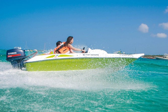 Speedboat Adventure in Punta Cana - Pickup and mobile ticket: how to make the morning smooth