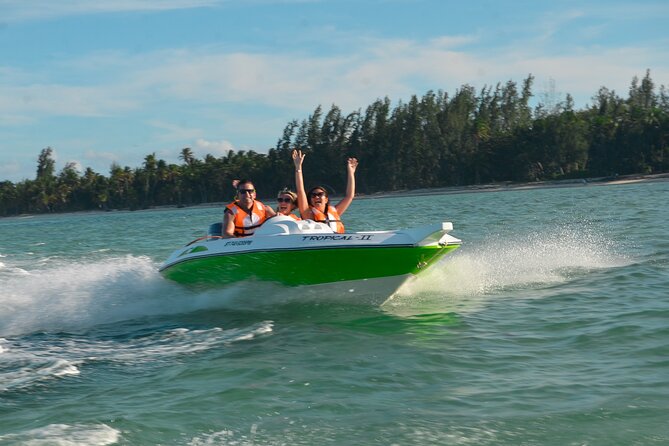 Speedboat Adventure to Snorkeling Spot and Natural Pool - Natural Pool Stop with Music: The Sandbar Water-Walk Phase