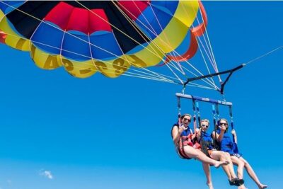 Speedboats and Parasailing Combo - Speedboats and Parasailing Combo Meets Real-Time Marine Fun