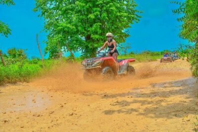 Tour EN Buggy or ATV POR la Nature EN Punta Cana - The real star stop: Domitai Park and the Salt Holes cave water