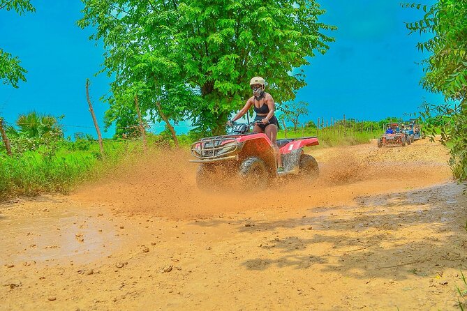 Tour EN Buggy or ATV POR la Nature EN Punta Cana - The real star stop: Domitai Park and the Salt Holes cave water