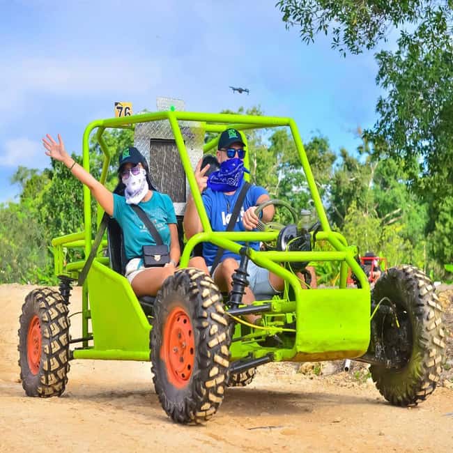 Tour in buggy half-day and beach cenote :Punta Cana - Driving the Buggy: Orientation, Safety, and the Caravan Vibe