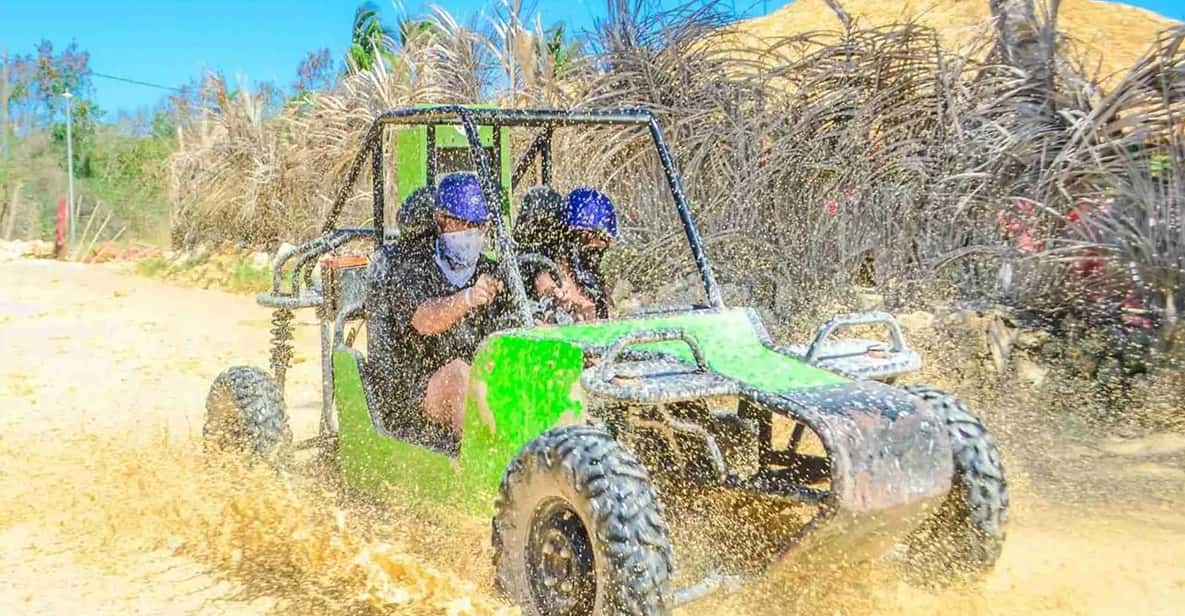 Tour in buggy half-day and beach cenote :Punta Cana - The Typical Dominican House Stop: More Than a Photo Stop