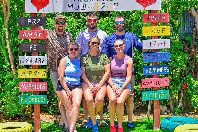 Tour Moto ATV en Punta Cana, Playa, Cueva Taína y Casa Dominicana - Stop 1 at Ecology Adventure Mud Race: mud, holes, and the best first 2 hours