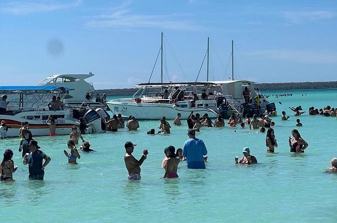 Tour to Saona Island with Lunch and Transportation - Saona Island sights: beaches, calm coves, and a natural-pool moment