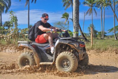 Ultimate ATV Adventure in Punta Cana - The Punta Cana trail ride: mud, puddles, and real backcountry turns