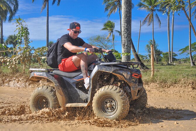 Ultimate ATV Adventure in Punta Cana - The Punta Cana trail ride: mud, puddles, and real backcountry turns